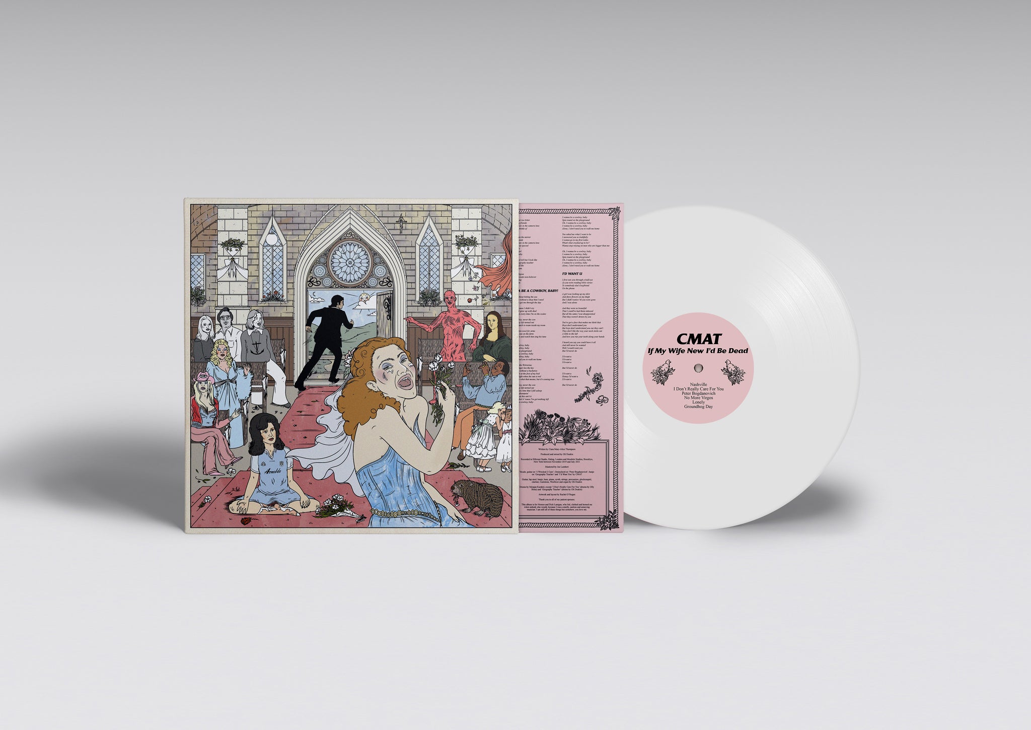 CMAT - If My Wife New I’d Be Dead (Repress) - LP - White Vinyl