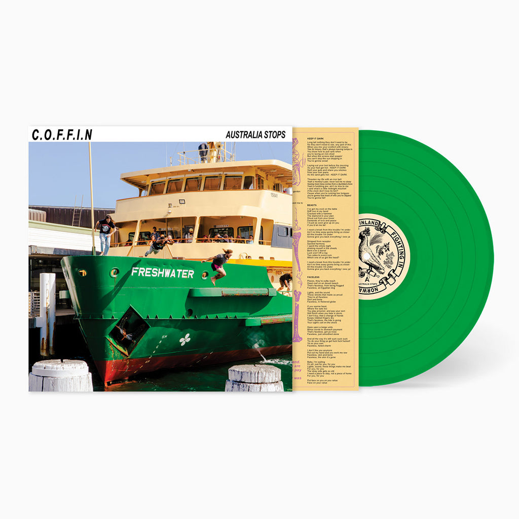 C.O.F.F.I.N - Australia Stops - LP - 180g Green Vinyl [NOV 10]