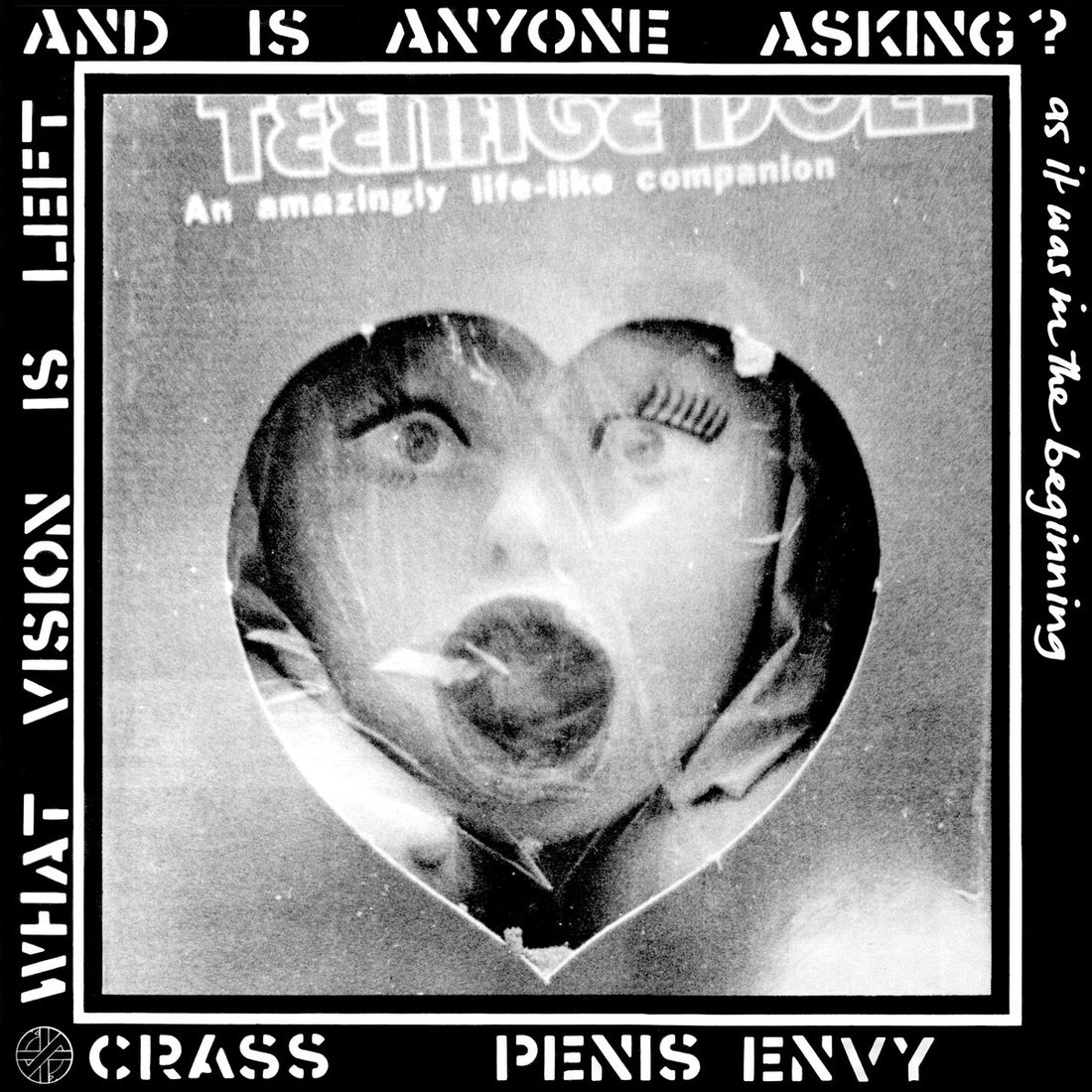 CRASS - Penis Envy - LP - Black Vinyl