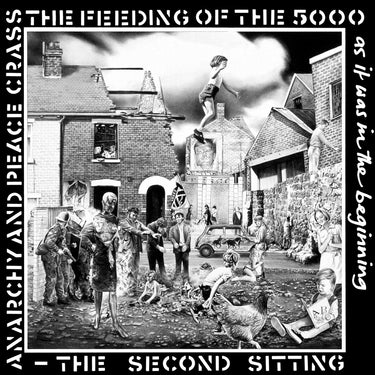 CRASS - The Feeding Of The 5000 (The Second Sitting) - LP - Black Vinyl