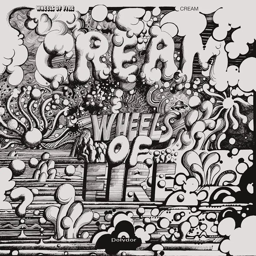 CREAM - Wheels Of Fire (Reissue) - 2LP - 180g Black Vinyl
