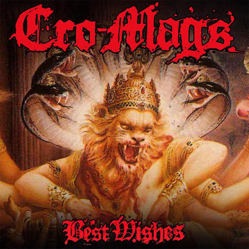 CRO-MAGS - Best Wishes (2023 Repress) - LP - Crystal Clear & Multi-Colour Splatter Vinyl