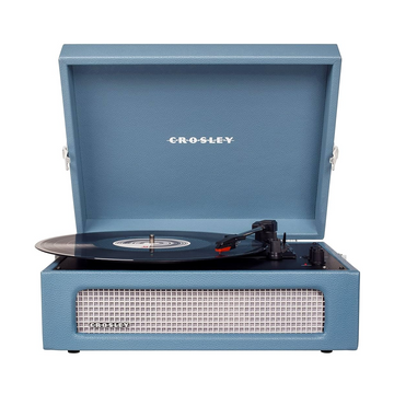 CROSLEY - Voyager - Portable Bluetooth Record Player (Washed Blue)