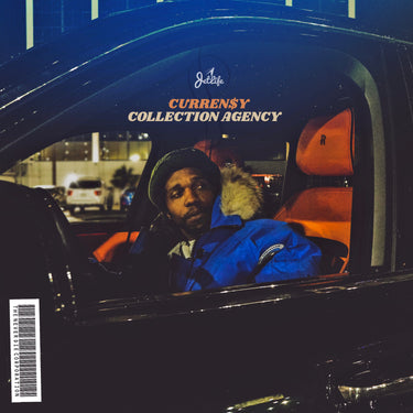 CURRENSY - Collection Agency (Five-year Anniversary Edition) - LP - Orange & Blue Vinyl
