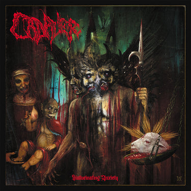 CADAVER - Hallucinating Anxiety (Reissue) - LP - 'Blood Moon' Colour Vinyl