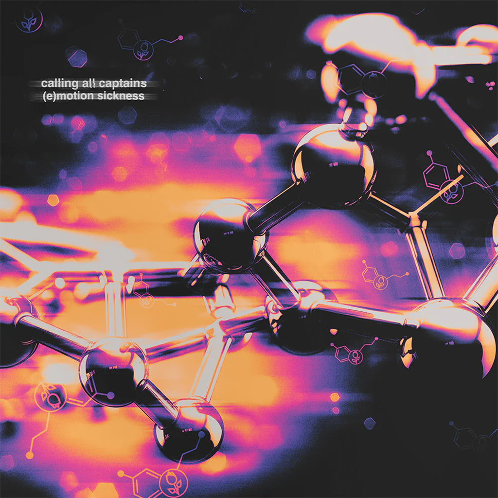 CALLING ALL CAPTAINS - (e)motion sickness - 12'' EP - Half Black / Half Purple Vinyl