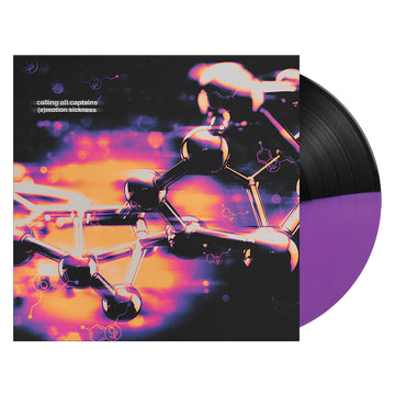 CALLING ALL CAPTAINS - (e)motion sickness - 12'' EP - Half Black / Half Purple Vinyl