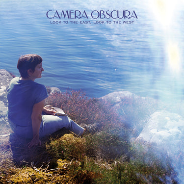 CAMERA OBSCURA - Look To The East, Look To The West - LP - Baby Blue and White Galaxy Vinyl