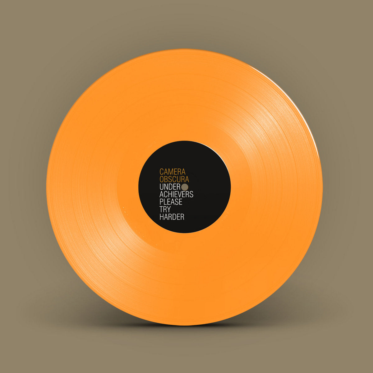 CAMERA OBSCURA - Underachievers Please Try Harder (2023 Reissue) - LP - Orange Vinyl