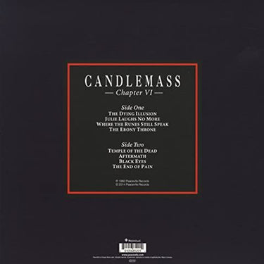 CANDLEMASS - Chapter VI (2023 Reissue) - LP - 180g Vinyl [JUN 23]