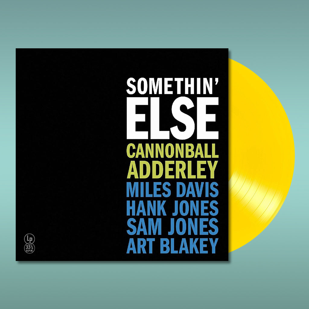 CANNONBALL ADDERLEY - Somethin' Else (2024 Ermitage Reissue) - LP - Yellow Vinyl [JAN 26]