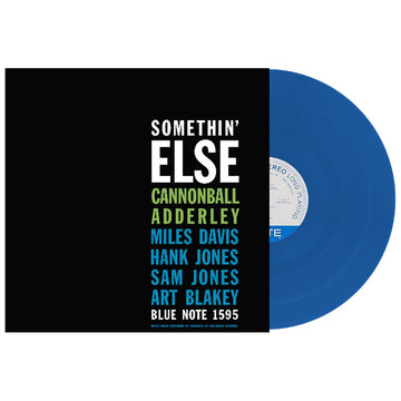 CANNONBALL ADDERLEY - Somethin' Else (Blue Vinyl Series) - LP - Blue Vinyl