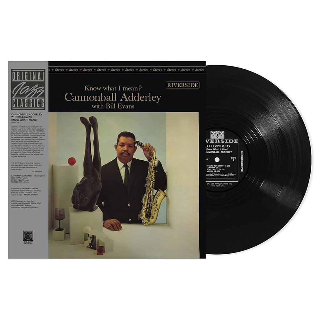 CANNONBALL ADDERLEY WITH BILL EVANS - Know What I Mean? (Original Jazz Classics Series) - LP - 180g Vinyl