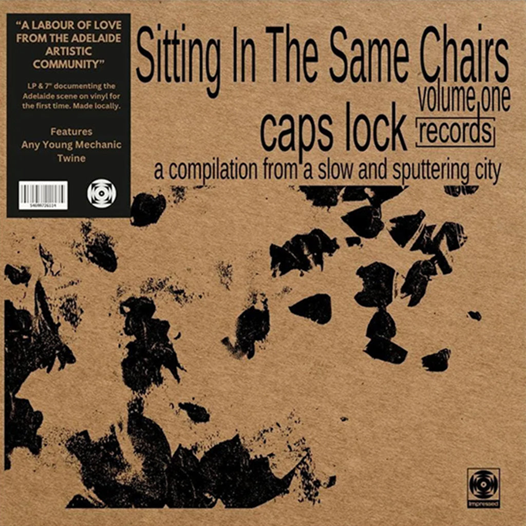 VARIOUS - Caps Lock Compilation - Sitting In The Same Chairs - LP + Bonus 7'' - Vinyl [JAN 30]
