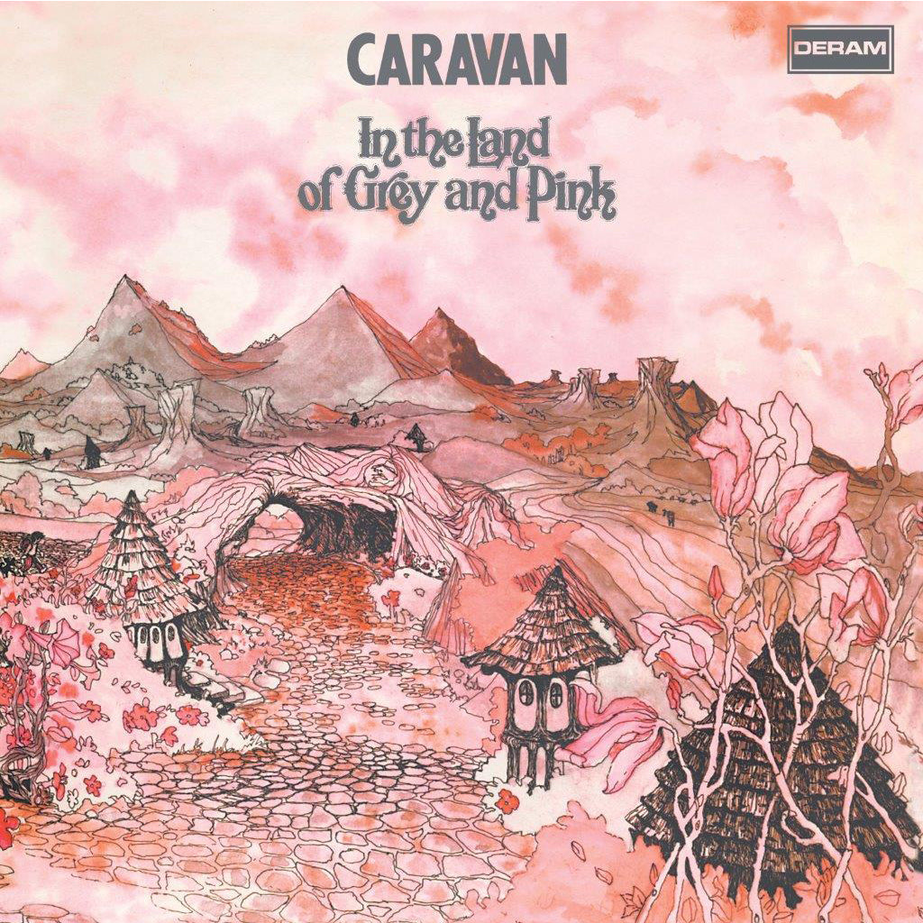 CARAVAN - In The Land Of Grey And Pink (2023 Expanded Reissue) - 2LP - Pink and Grey Marbled Vinyl