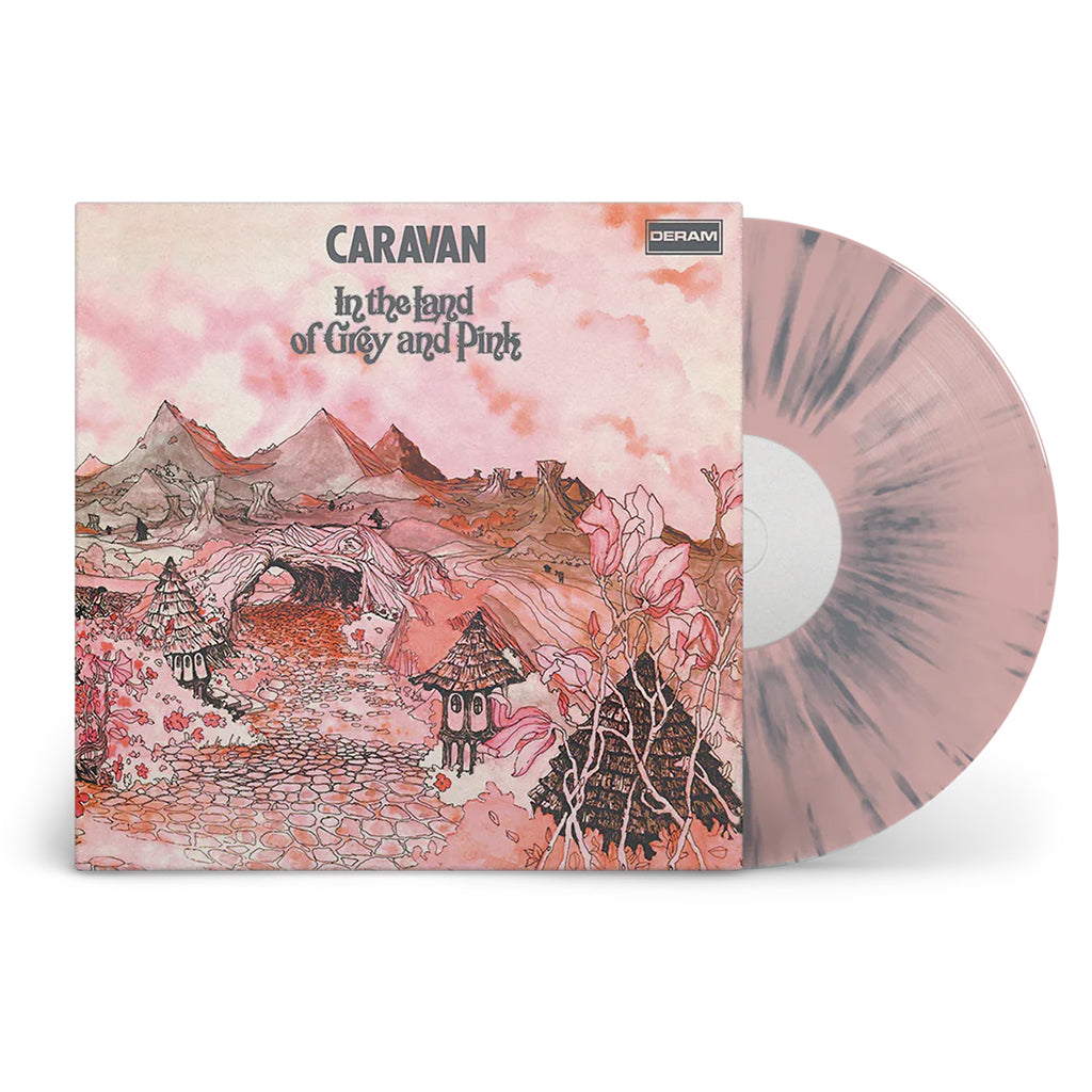 CARAVAN - In The Land Of Grey And Pink (2023 Expanded Reissue) - 2LP - Pink and Grey Marbled Vinyl