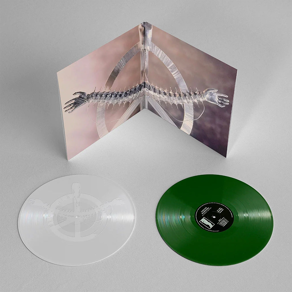 CARCASS - Heartwork (2024 Repress with B and D Side Etchings) - 2LP - Eco-Friendly Green / White Vinyl [APR 12]