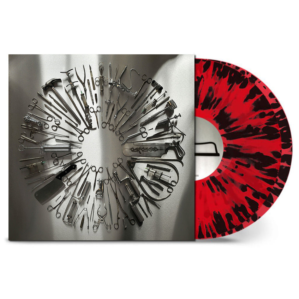CARCASS - Surgical Steel (2023 Reissue) - 2LP - Red with Black Splatter Vinyl