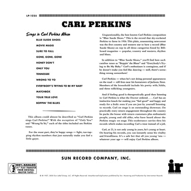 CARL PERKINS - Dance Album Of Carl Perkins (Intervention Sun Records Hi-Fi Series - Mono) - LP (45 RPM) - Deluxe Audiophile 180g Vinyl [TBC]