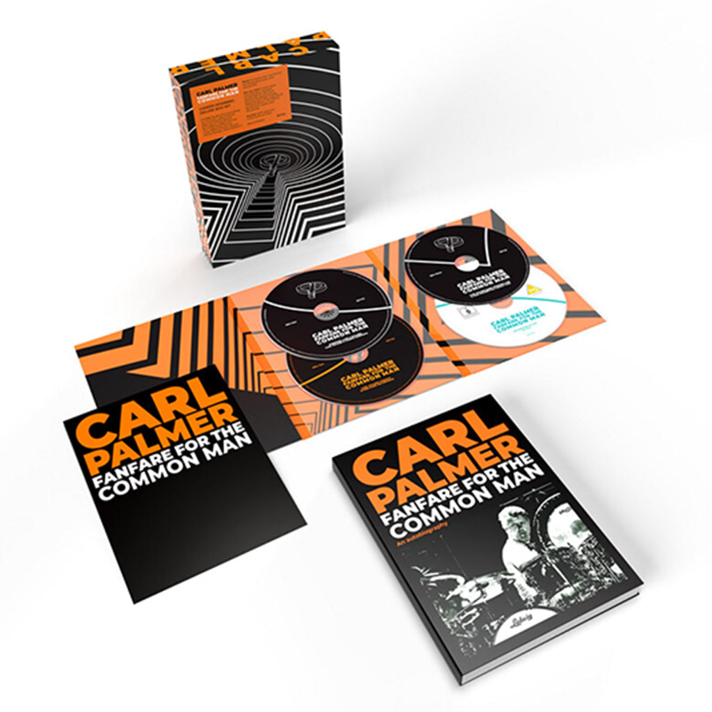 CARL PALMER - Fanfare For The Common Man - 3CD + Blu-ray with Book - Deluxe Box Set