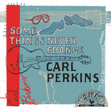 CARL PERKINS - Some Things Never Change - LP - Translucent w/ Blue Suede Splatter Vinyl