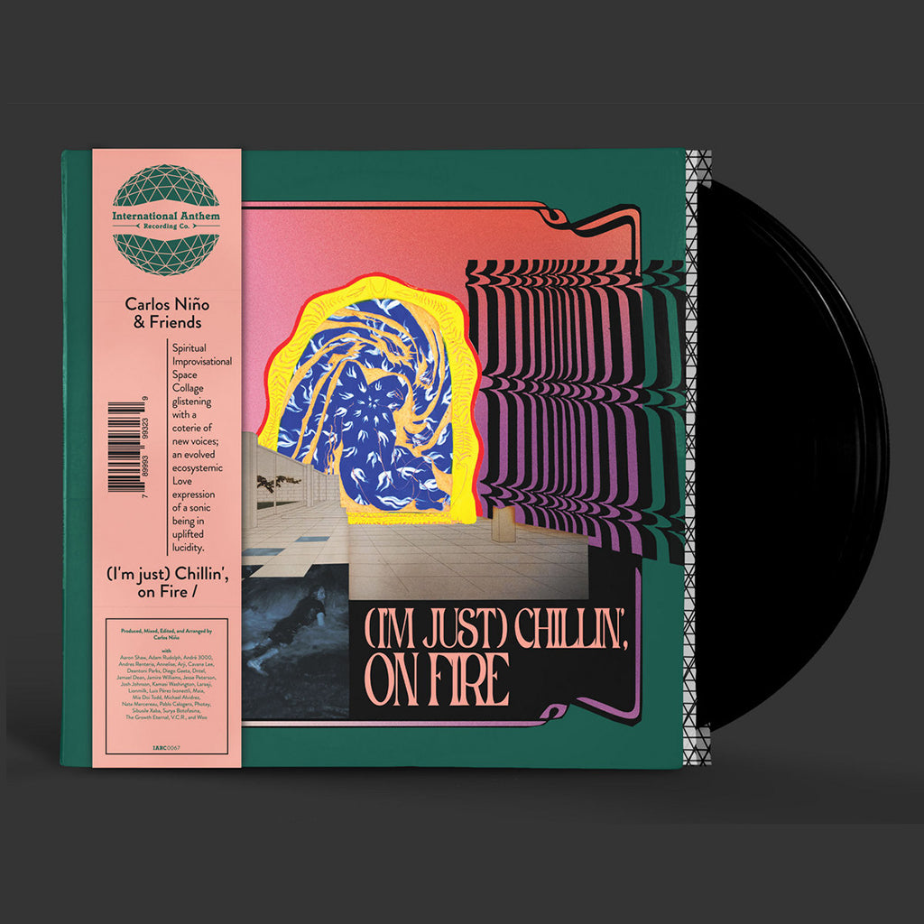 CARLOS NIÑO & FRIENDS - (I'm just) Chillin', On Fire - 2LP - Classic Black Vinyl [SEP 15]