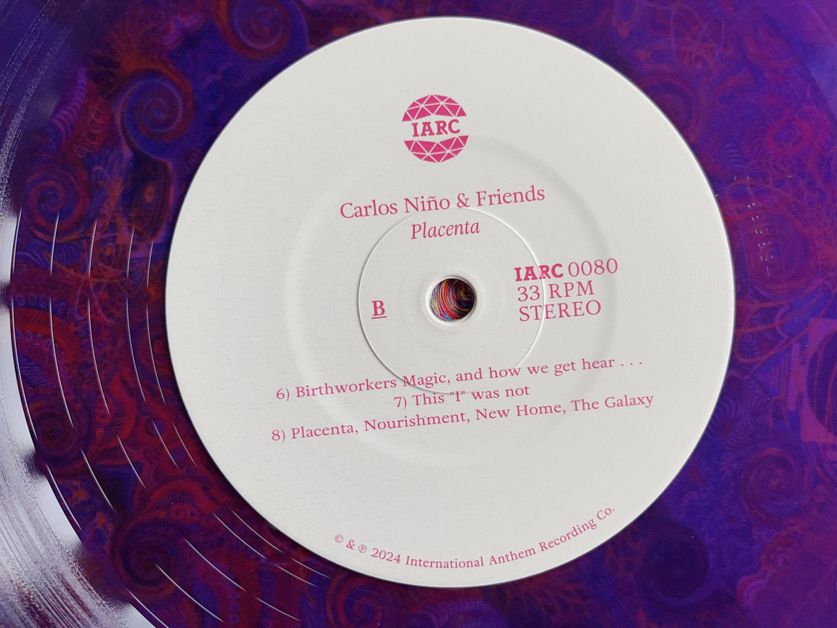 CARLOS NIÑO & FRIENDS - Placenta - 2LP - "Placental Purple" Vinyl [MAY 24]