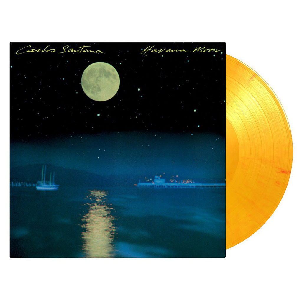 CARLOS SANTANA - Havana Moon (40th Anniversary Edition) - LP - 180g Yellow and Red Marbled Vinyl
