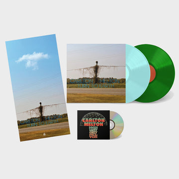 CARLTON MELTON - Turn To Earth (w/ Poster & Bonus CD) - 2LP - Sky Blue / Solid Green Vinyl [NOV 24]