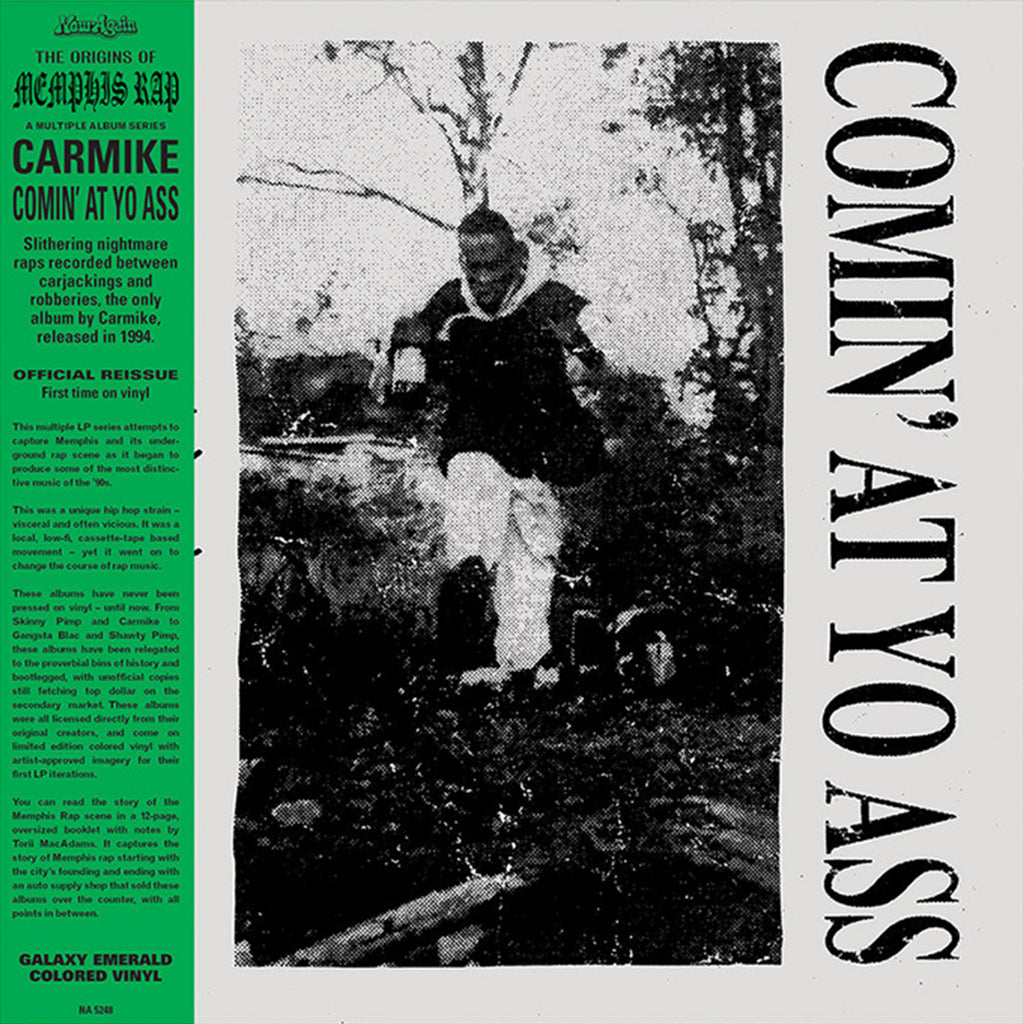 CARMIKE - Comin' At Yo Ass (Reissue) - LP - Galaxy Emerald Coloured Vinyl [FEB 21]