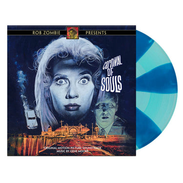 GENE MOORE - Carnival Of Souls (O.S.T.) - LP - Deluxe Ghoul Blue Pinwheel Vinyl