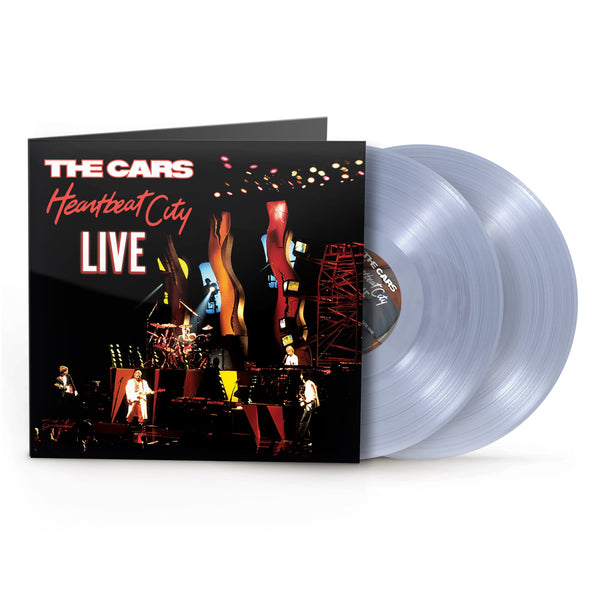 THE CARS - Heartbeat City Live - 2LP - Clear Vinyl [Record Store