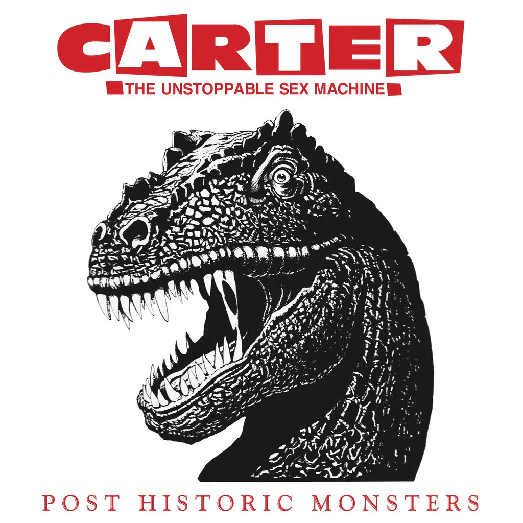 CARTER THE UNSTOPPABLE SEX MACHINE - Post Historic Monsters (Expanded Edition) - 2LP - 180g Translucent Red and Clear Vinyl