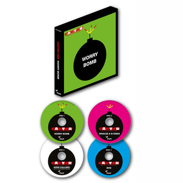 CARTER THE UNSTOPPABLE SEX MACHINE - Worry Bomb (30th Anniversary Deluxe Edition - 2025 Remaster) - 3CD + DVD Clamshell Box Set