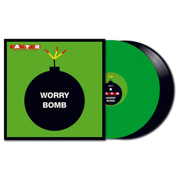 CARTER THE UNSTOPPABLE SEX MACHINE - Worry Bomb (30th Anniversary Expanded Edition - 2025 Remaster) - 2LP - 180g Translucent Green / Black Vinyl