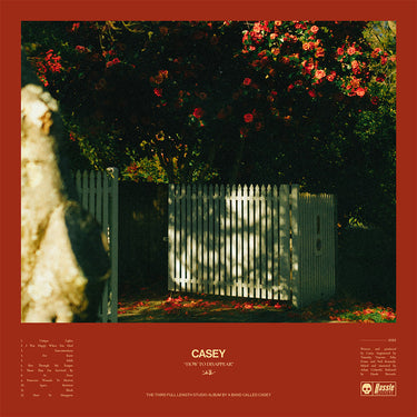 CASEY - How To Disappear - LP - Transparent Yellow Vinyl