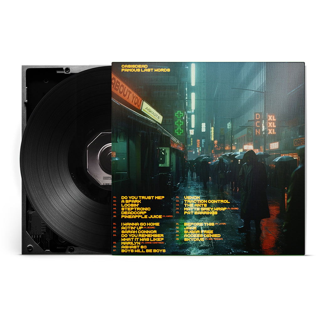 CASISDEAD - Famous Last Words - 2LP - Black Vinyl [OCT 27]