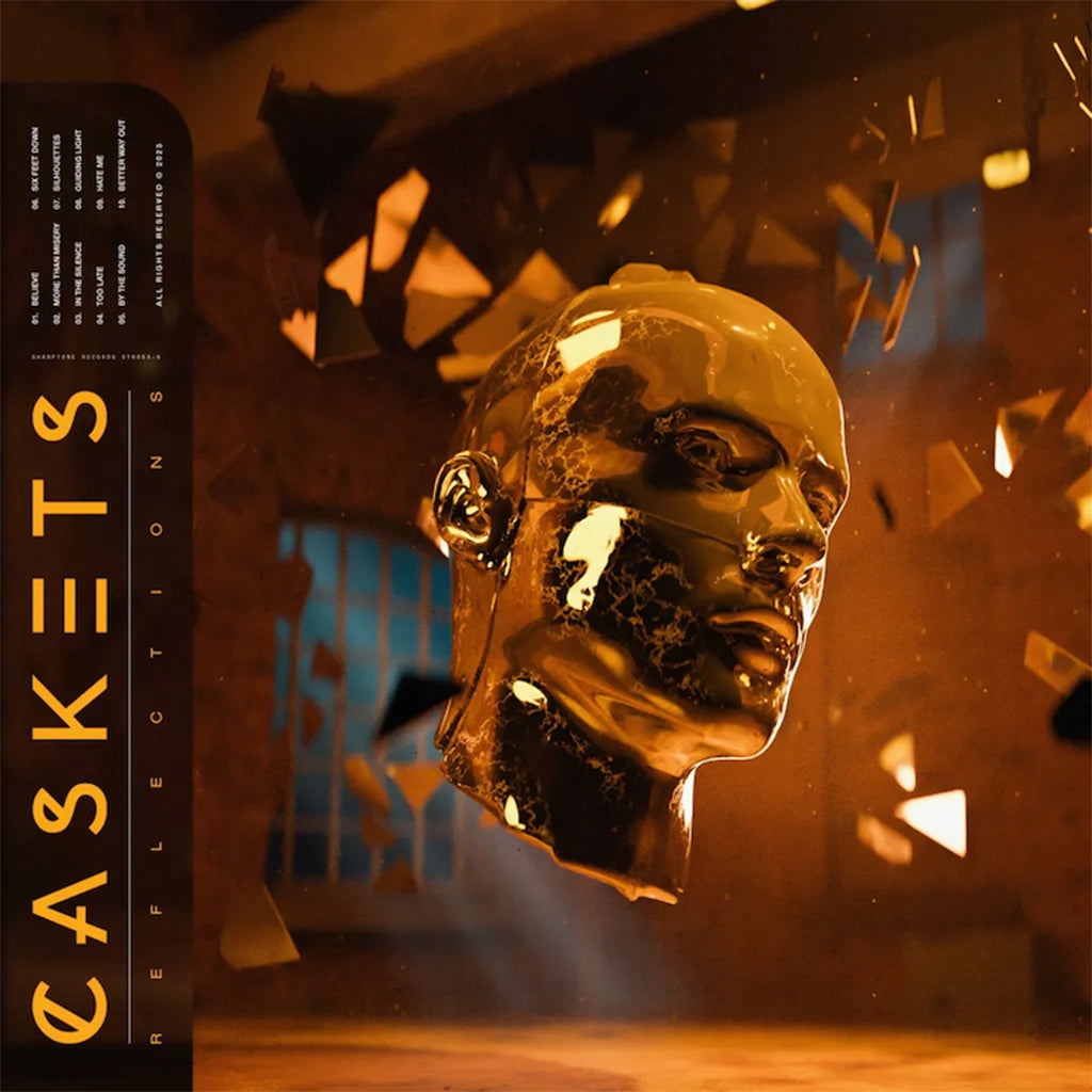 CASKETS - Reflections - LP - Corona Orange & White Vinyl [AUG 11]