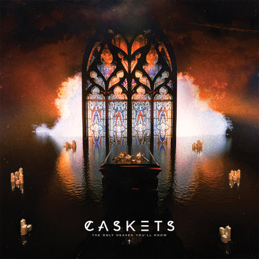 CASKETS - The Only Heaven You’ll Know  - LP - Orange w/ Sky Blue Splatter Vinyl [NOV 7]