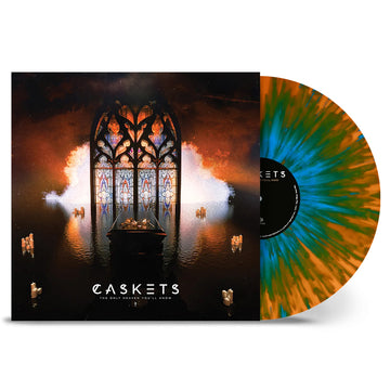 CASKETS - The Only Heaven You’ll Know  - LP - Orange w/ Sky Blue Splatter Vinyl [NOV 7]