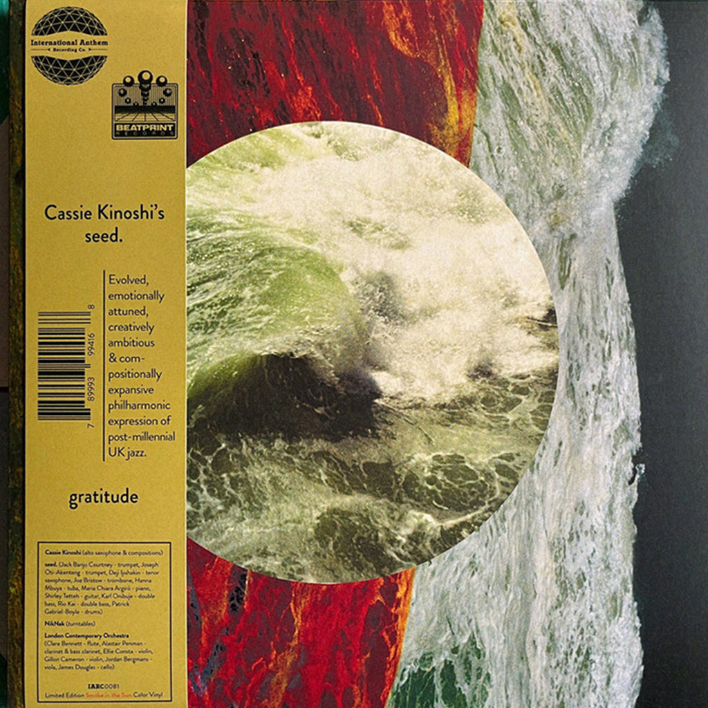 CASSIE KINOSHI'S SEED. - gratitude - LP - Smoke In The Sun Coloured Vinyl