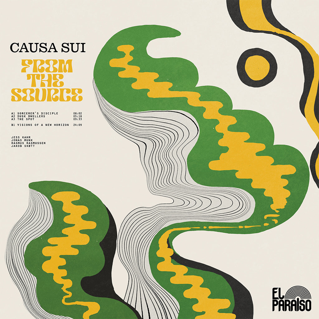 CAUSA SUI - From The Source - LP - Yellow/Green w/ White Splatter Vinyl