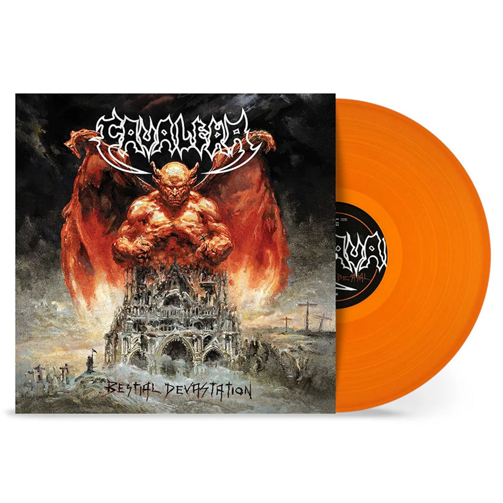 CAVALERA - Bestial Devastation (Reissue) - LP - Solid Orange Vinyl