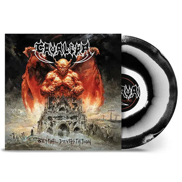 CAVALERA - Bestial Devastation - LP - White/Black Corona Vinyl  [JUL 14]