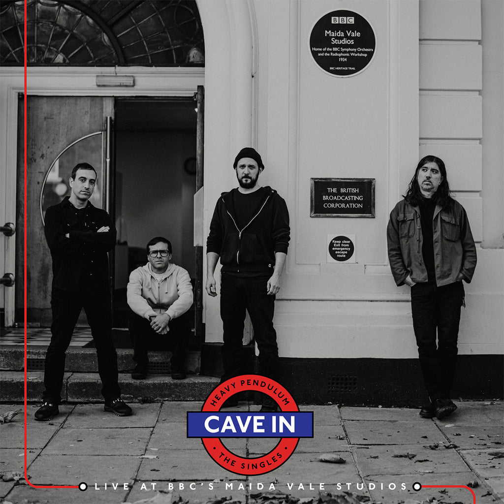 CAVE IN - Heavy Pendulum: The Singles - Live at BBC's Maida Vale Studios - 12'' EP - Blood Red Vinyl