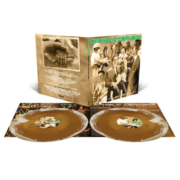 CEPHALIC CARNAGE - Exploiting Dysfunction (Deluxe 25th Anniversary Reissue) - 2LP - 'Gold and White Merge' Colour Vinyl [DEC 19]
