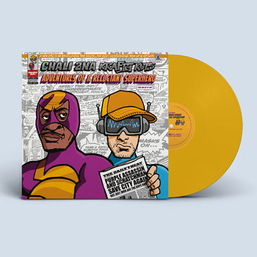 CHALI 2NA & KRAFTY KUTS - Adventures Of A Reluctant Superhero (Repress) - LP - Yellow Vinyl [NOV 14]
