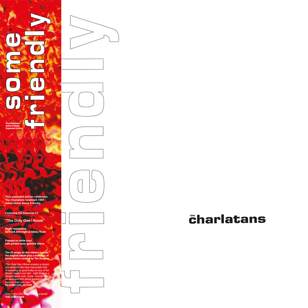 THE CHARLATANS - Some Friendly (35th Anniversary Expanded Edition) - 2LP - White Vinyl [MAR 27]
