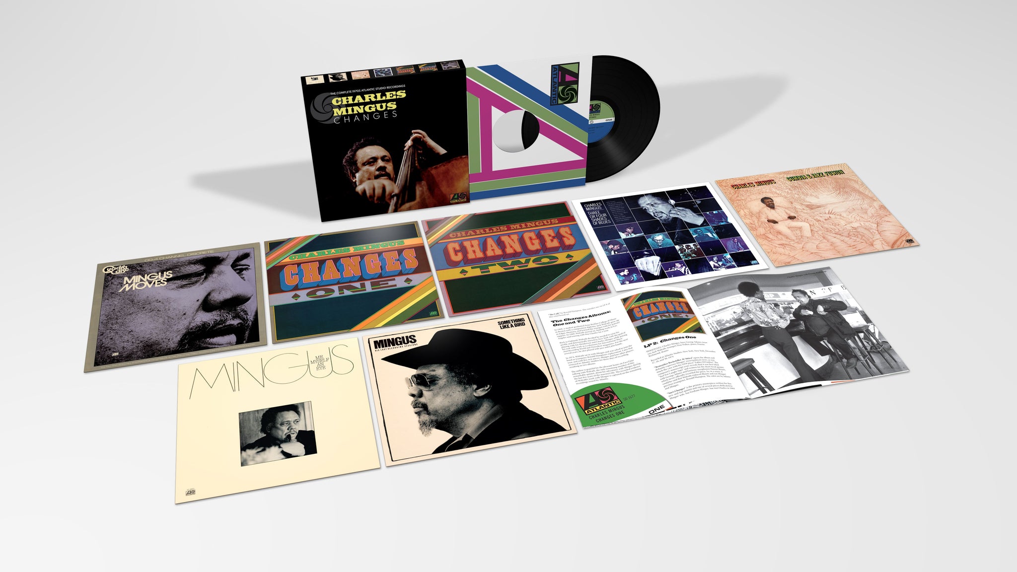 CHARLES MINGUS - Changes: The Complete 1970s Atlantic Studio Recordings - 8LP - Deluxe 180g Vinyl Box Set