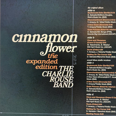 THE CHARLIE ROUSE BAND - Cinnamon Flower: The Expanded Edition - 2LP - Deluxe Gatefold 180g Vinyl [SEP 19]